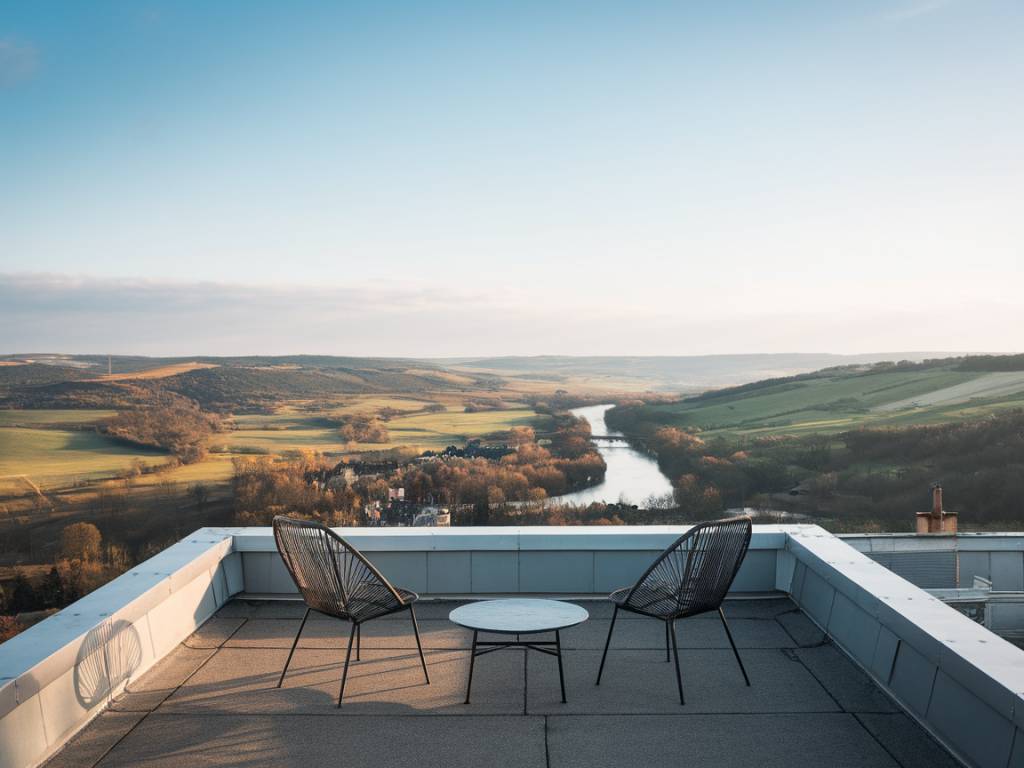 Les meilleurs hôtels avec rooftop pour admirer les vues imprenables en France