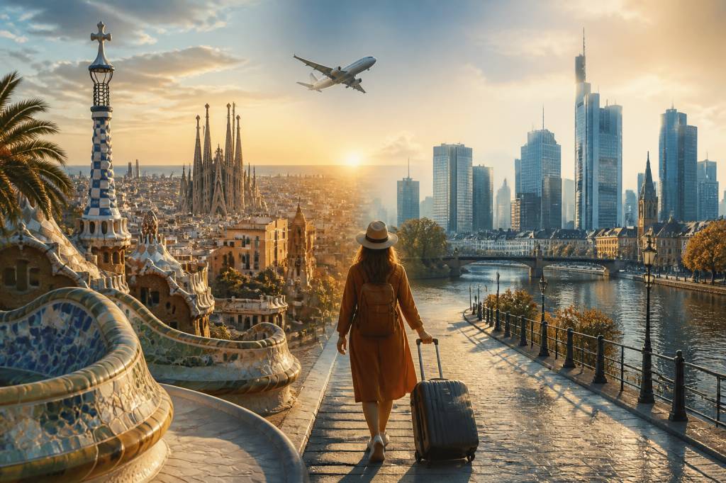 Barcelona Frankfurt : comparer les vols, hôtels et meilleurs itinéraires